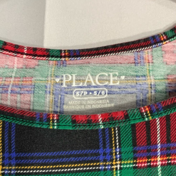 The Children’s Place Plaid A-Line Dress - Picture 3 of 3